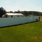 White Vinyl/PVC Fence