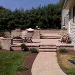 Multi-Level Raised Patio