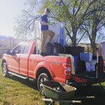 Loading the truck