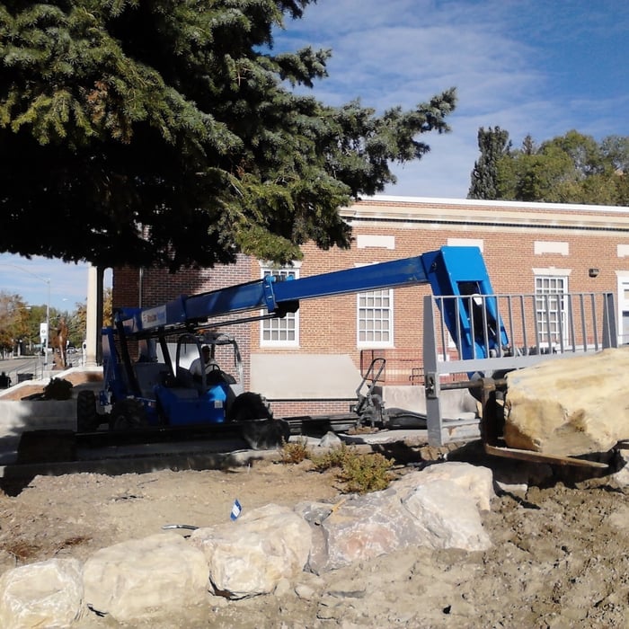 Rock work/retaining walls