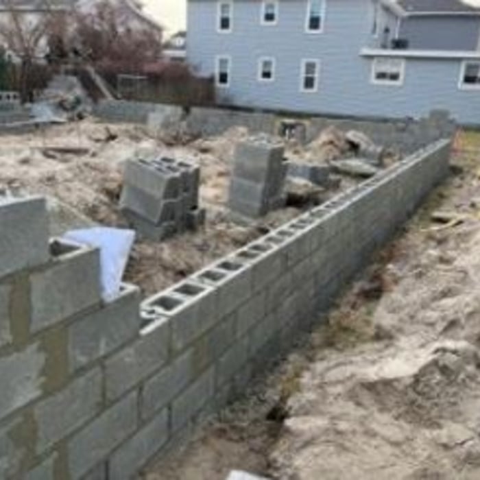 Footing and Block work