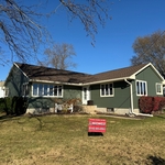 Re-roof and siding