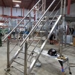 Stainless Steel Stairwell & Railing