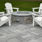 Veneered fire pit