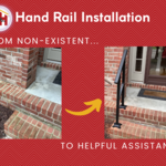 Mr. Handyman Hand Rail Install