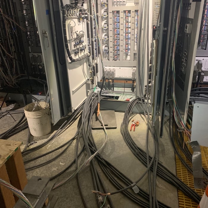 Commercial relay cabinet