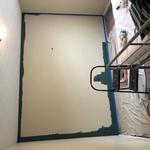 Paint accent wall