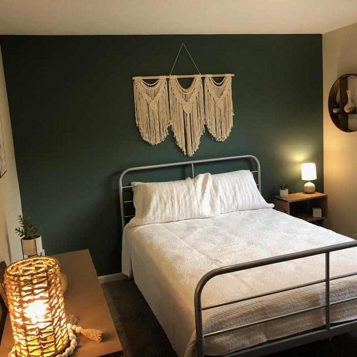 Paint accent wall