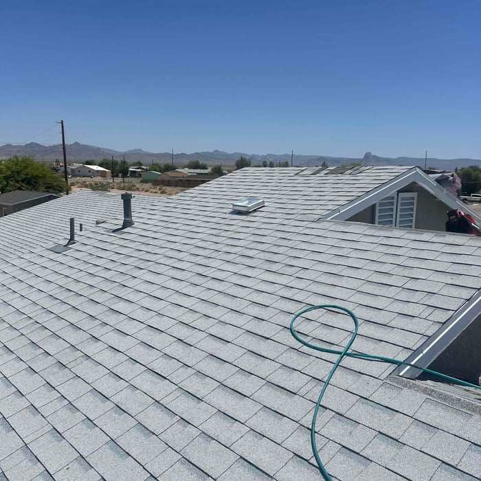 New roof application