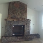 Montana moss fireplace/random pattern