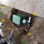Irrigation valve manifold
