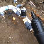 Irrigation valve manifold