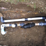 Irrigation valve manifold