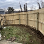 wood privacy