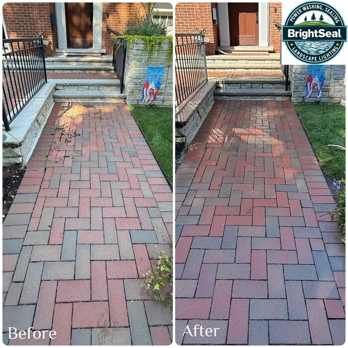 Front walk restoration