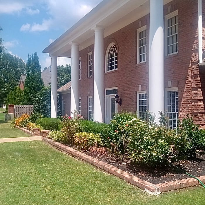columns & door