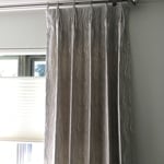 Drapery and Pleated Shade