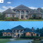 Before and After Roof Replacement.