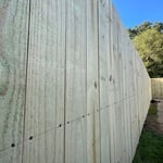 New fence and gate installing