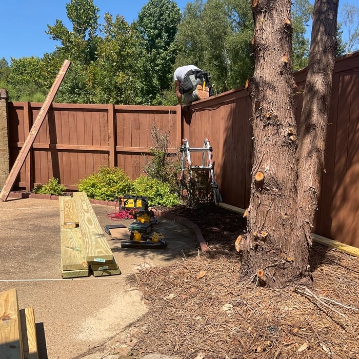 Change fence top
