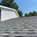 Replaced the roof and siding at this residence