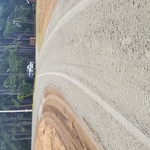 Rock driveway