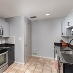 Two-tone Gray and Black Kitchen