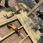 Finishing deck installation