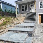 Stairs and veneer