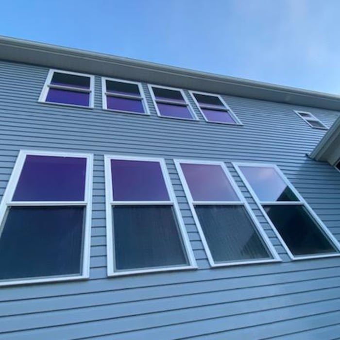 Finished House-Rinse and Gutter Brightening Job
