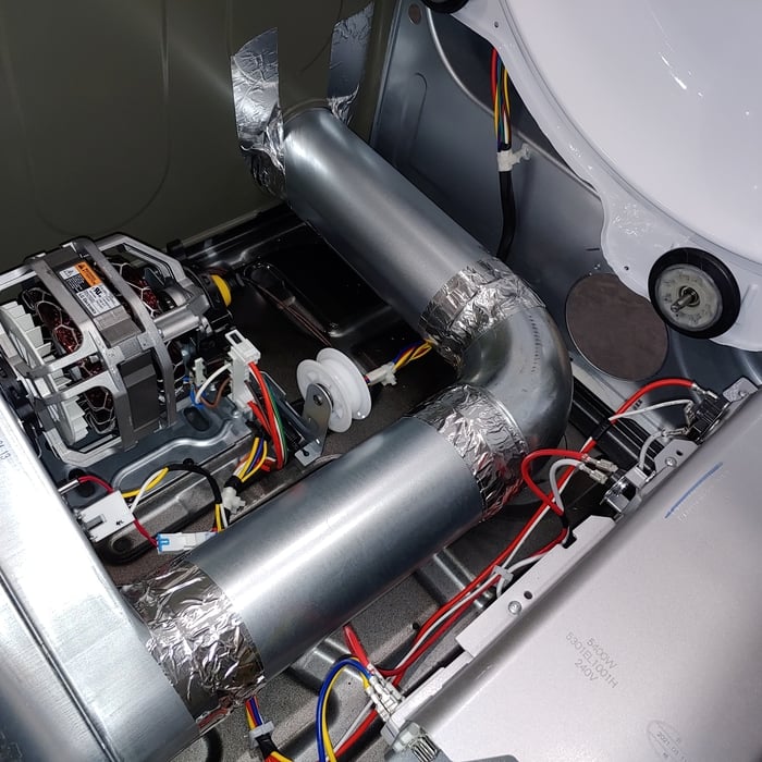 Dryer Side Vent Install
