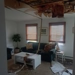 Living Room Pre Cleanup