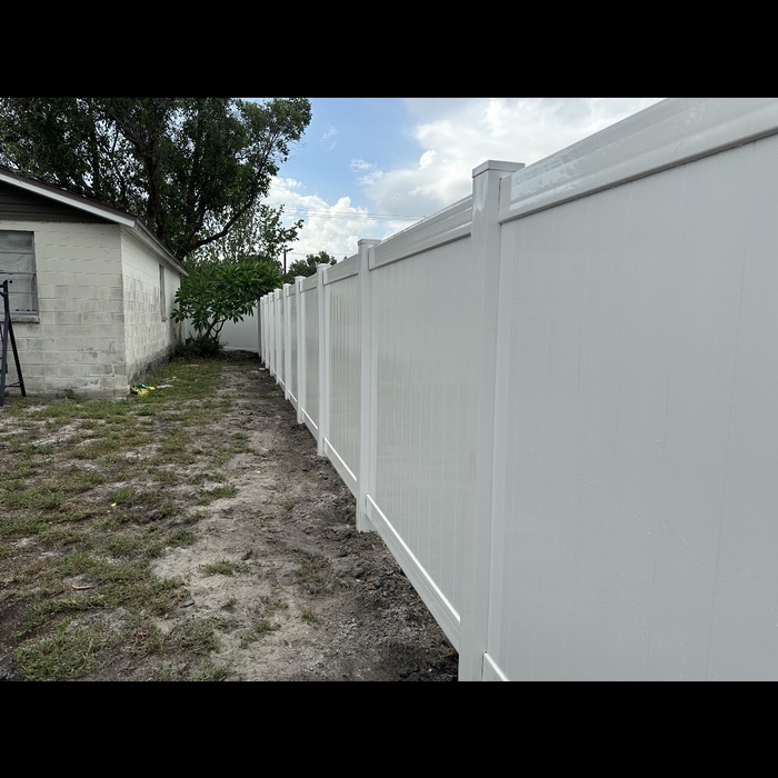 White Vinyl PVC