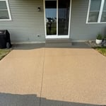Back patio