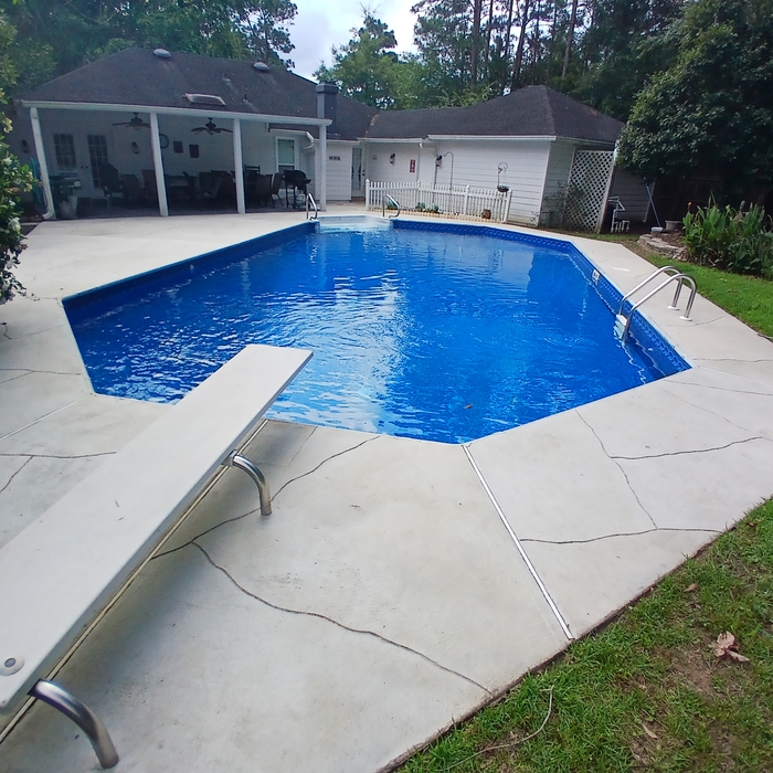 Pool deck coating