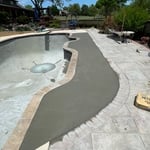 Pool deck