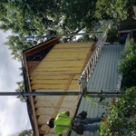 Right here you can see we did full wall system..