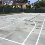 Basketball Court striping