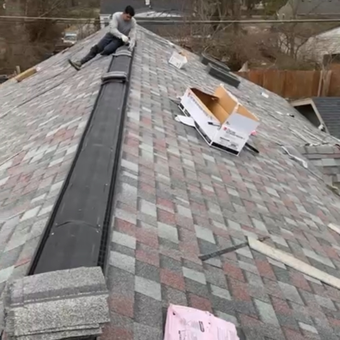 Roof install