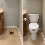 Toilet Install