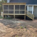 Covered Screen Deck