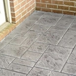 Stamped concrete