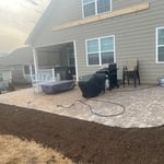 Paver Patio Extension