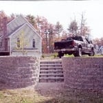 Driveway Retaining Wall