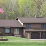 Gabled rood with Asphalt Shingles