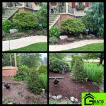 Landscaping, mulching, weeding.