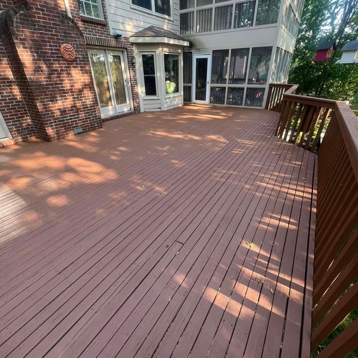 deck staining