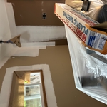Start sanding walls to remove all imperfections,