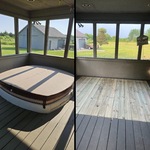 Hot Tub Removal & Deck Install