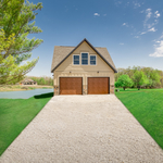 Detached garage addition